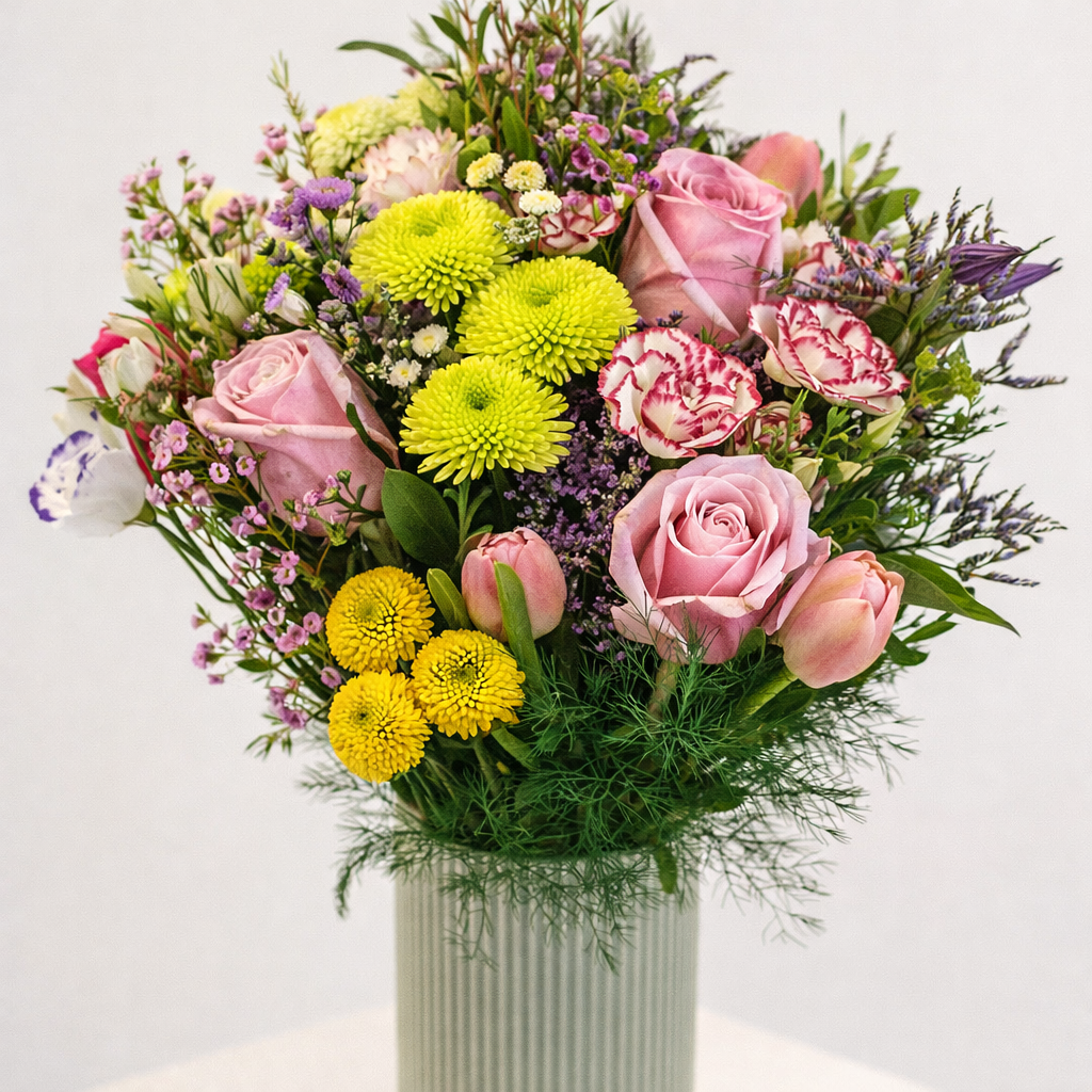 Mazzo di fiori rustici consegnato a mano – efiori.com