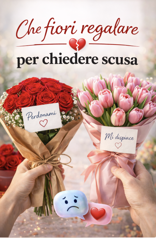 che fiori regalare per chiedere scusa