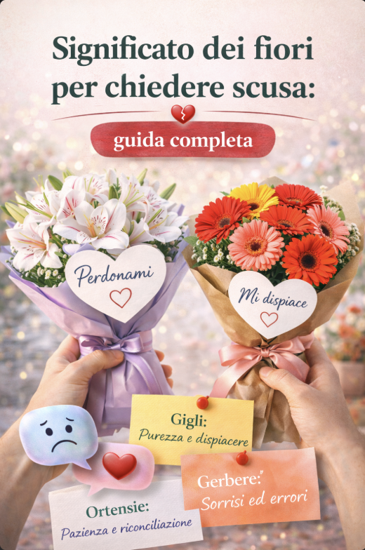 significato dei fiori per chiedere scusa