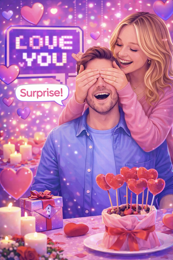 coppia sorpresa a san valentino